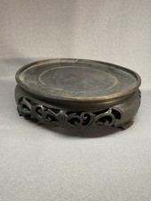 SOCLE SUPPORT BOIS POUR VASE