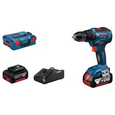 Perceuse visseuse BOSCH PRO 18V Li-Ion (2x 4Ah) 55Nm + L-BOXX  GSR 18V-55