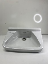 Lavabo blanc en céramique émaillé vintage villeroy Boch bonne etat