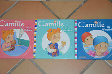 lot 3 livres CAMILLE -