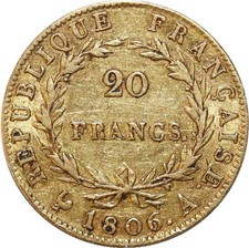 DC1016 Rare 20 Francs