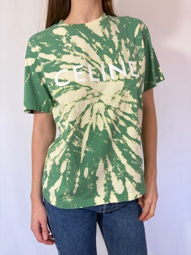 Celine paris green tie dye - celine,