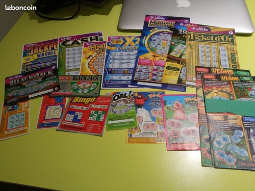 Lot tickets a - tickets, gratter