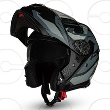 Casque de moto modulable