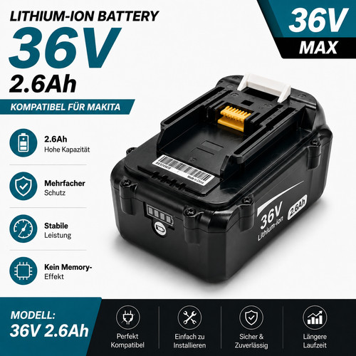 Batterie ion 36v 6ah - batterie, li-ion