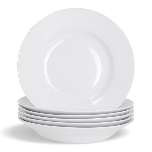 12x blanc classique soupe - , bols