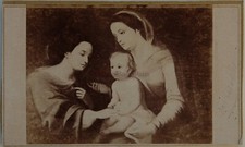 Photo d’après Peinture de Murillo Cdv PL45L2n11 Vintage Albumine 