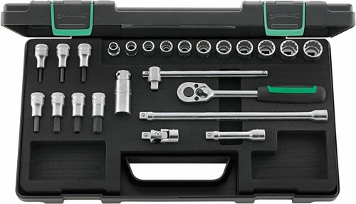 Stahlwille socket set - set, 3/8"