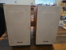 Set De 2 Panasonic SB-PM19 Bi-Wired Enceintes Étagères Cerise Bois Fini, Travail