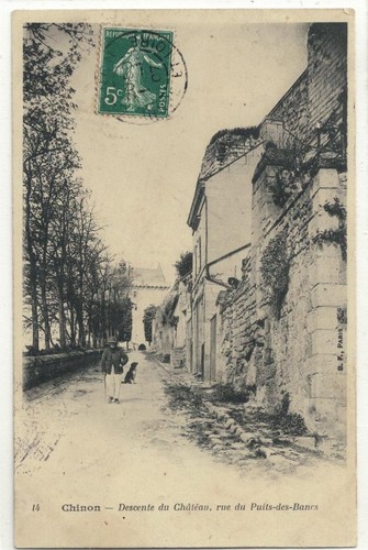 Chinon descente du - -,