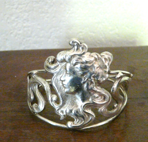 Vintage bracelet manchette - vintage-bracelet,