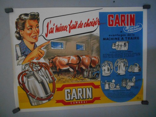 Authentique affiche ancienne - authentique,