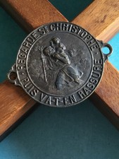 Ancienne Plaque St Christophe
