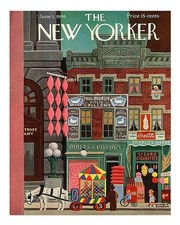 Affiche vintage scène urbaine