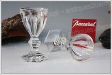 2 verres porto cristal de Baccarat modèle Harcourt 11,4 cm - Aperitif glasses