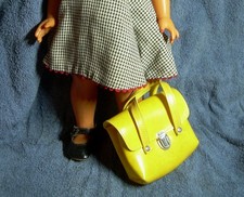 ANCIEN CARTABLE POUR POUPEE BAIGNEUR CELLULOID RAYNAL BELLA 10/9cm ss les anses