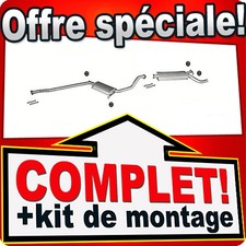 Ligne pot d'échappement pour