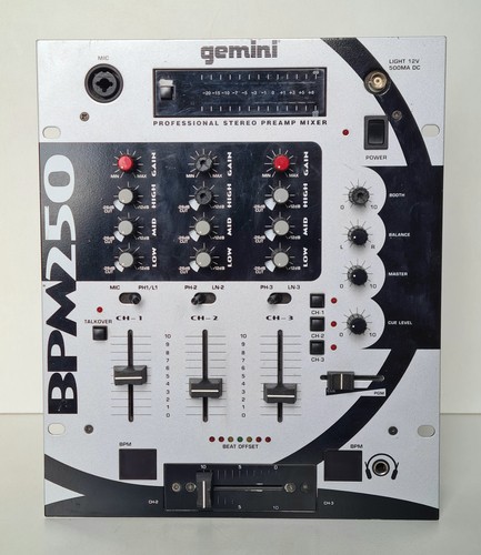 Table mixage gemini bpm - mixage,