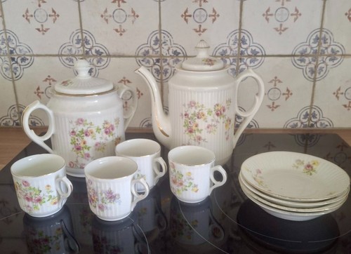 Service café ancien - service, en