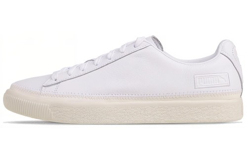 Puma basket stitched - basket, white