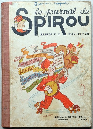 Spirou album reliure 2 - reliure,