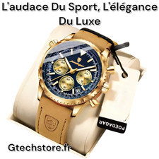 Montre à quartz De Luxe Pour