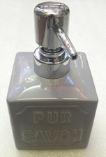 DISTRIBUTEUR/POUSSE MOUSSE DE SAVON LIQUIDE EN CÉRAMIQUE