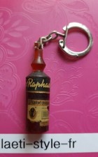 C01610porte clé clef vintage alcool St Raphaël quinquina publicitaire collection