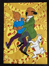 Affiche tintin tournesol - et,