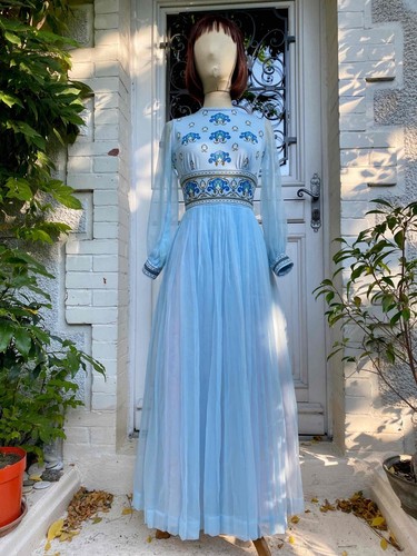 Robe longue vintage style - robe,