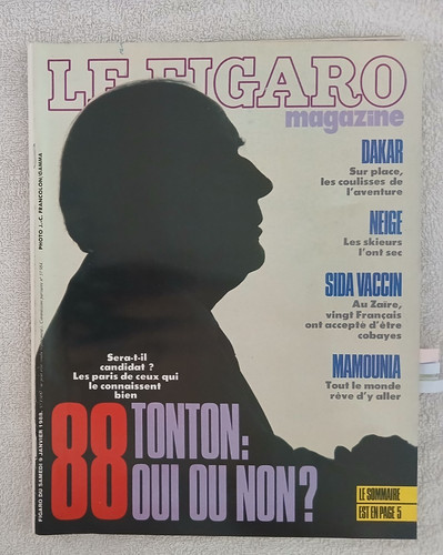 Figaro 1988 mitterrand - figaro,