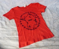 #Cyclisme# Maillot Enfant - Souvenir du Tour de France 1982 (Fontaine-au-Pire)