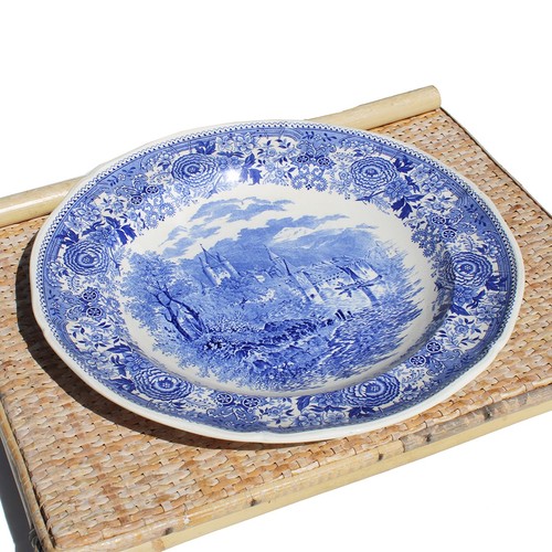 Ancien plat creux - , en