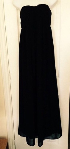 Robe noire sans - , bretelles
