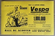 Buvard scooter vespa - ,, magasin