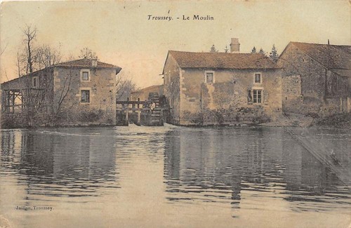 Cpa troussey moulin - 55,