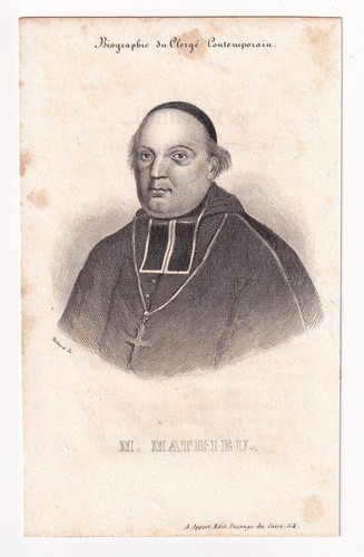 Portrait xixe cardinal - xixe,