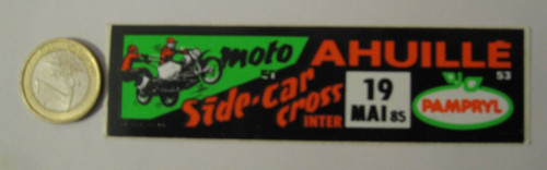 Autocollants moto ahuille - autocollants.,