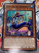 Carte Yu Gi Oh MENESTREL DES PROFONDEURS ETCO-FR015 x 3