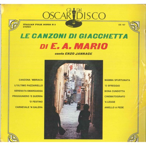 Enzo jannace vinyle les - lp,