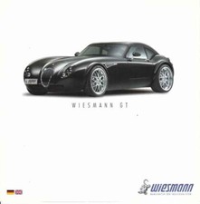 Catalogue Brochure WIESMANN GT