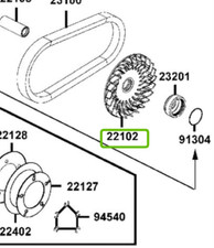 JOUE FIXE DE VARIATEUR MOTRICE