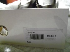 115 € Neuf ! JEAN-LOUIS SCHERRER Salomés Escarpins Taille 40