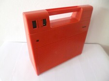 VINTAGE TOURNE DISQUE RADIOLA orange années 70 fonctionne
