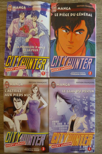 Lot manga city hunter nicky - lot,