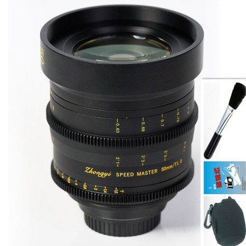 Zhongyi cine lens 50mm - zhongyi,