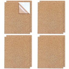 Lot de 8 Feuilles de Liège