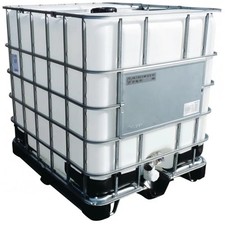 Cuve de Transport 1000L Unicube Standard Avec Palette Métalo-Plastique - A037390