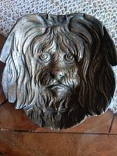 Cendrier en bronze - Tête de chien