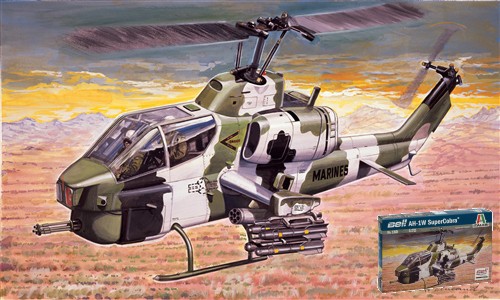 Italeri kit hélicoptère - kit,